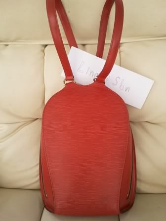 LV SpEEDY MONo 25 ปี 06 & LV epi mabillon backpack สีแดง & LV Bellevue GM สีเปลือกมังคุด ...