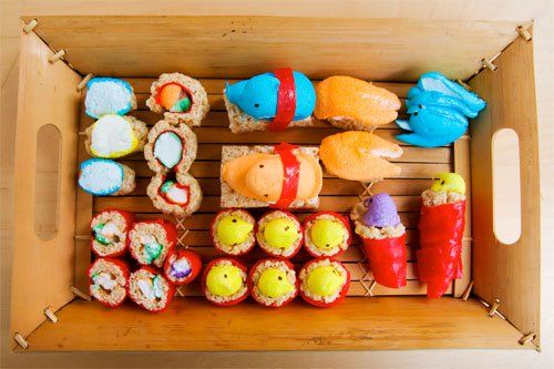 Funny- Sushi photo: Peep Sushi = awesome! 217762_10150158884421710_535566709_7067154_4306927_n.jpg