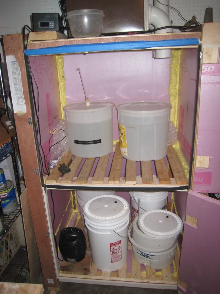show us all your fermentation closets/chambers here Page 3 Homebrew